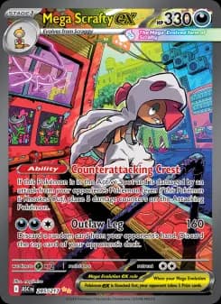 Mega Scrafty ex - Ascended Heroes