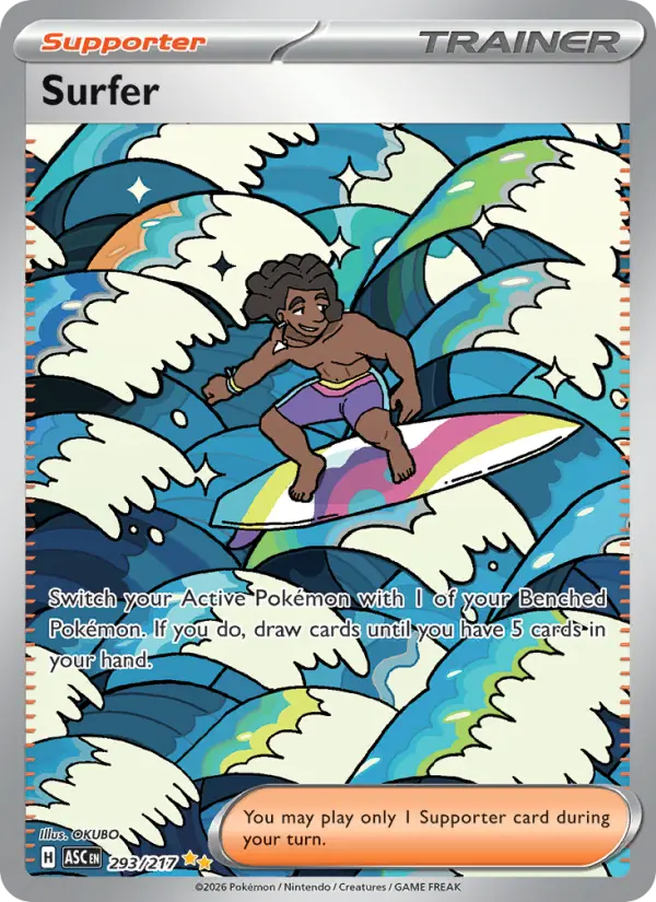 Surfer - Ascended Heroes Pokemon Card