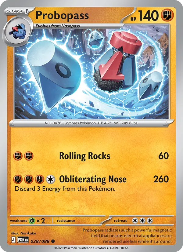 Probopass - Perfect Order Pokemon Card