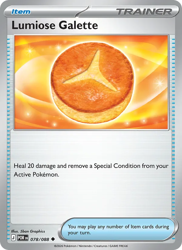 Lumiose Galette - Perfect Order Pokemon Card