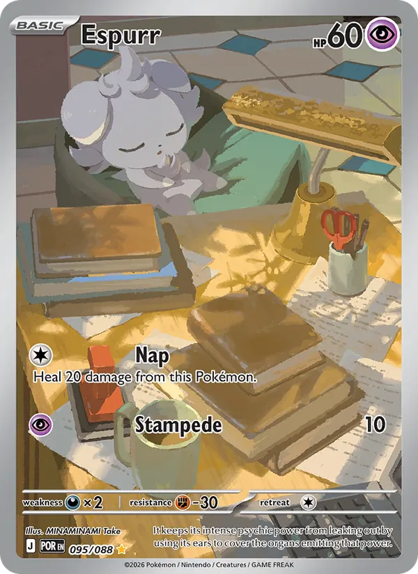 Espurr - Perfect Order Pokemon Card