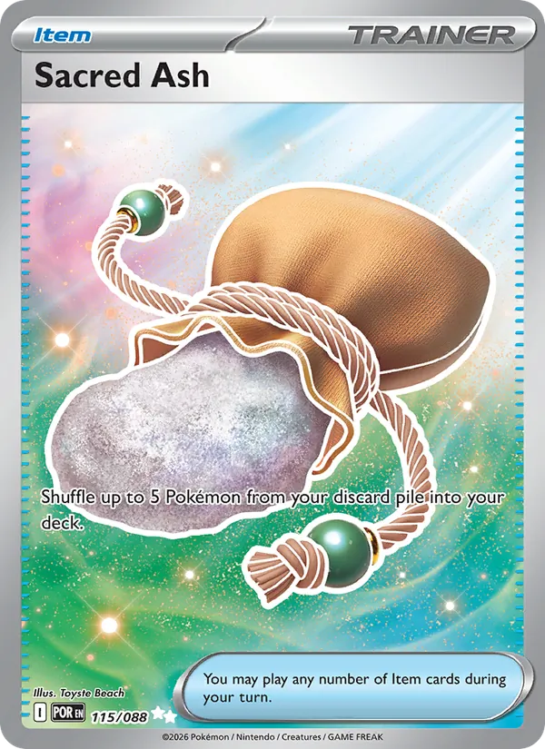 Sacred Ash - Perfect Order Pokemon Card