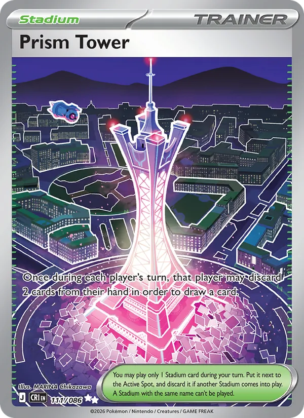 Prism Tower - Chaos Rising Pokemon Card