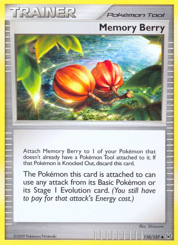 Memory Berry - Platinum Pokemon Card