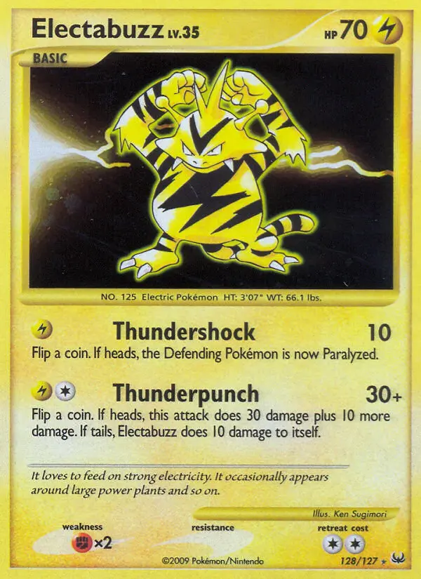 Electabuzz - Platinum Pokemon Card