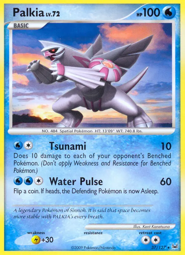 Palkia - Platinum Pokemon Card