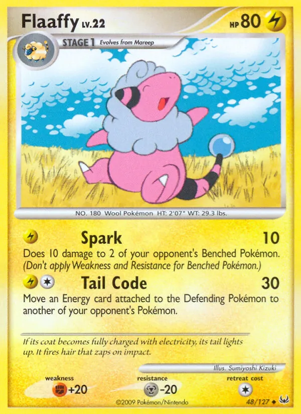 Flaaffy - Platinum Pokemon Card