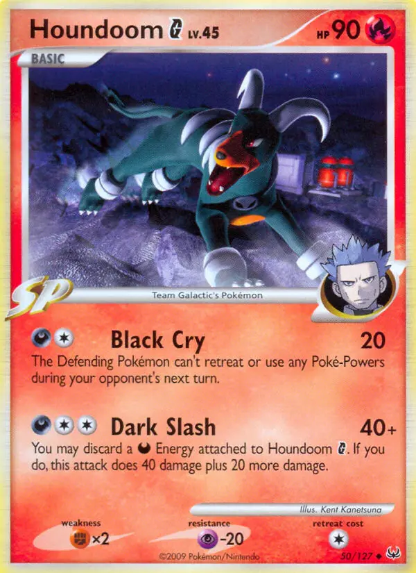 Houndoom G - Platinum Pokemon Card