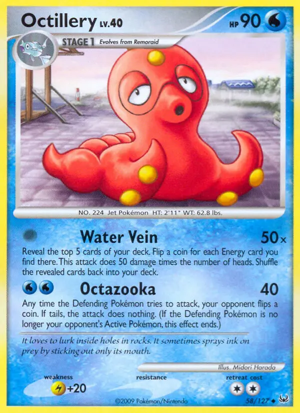 Octillery - Platinum Pokemon Card