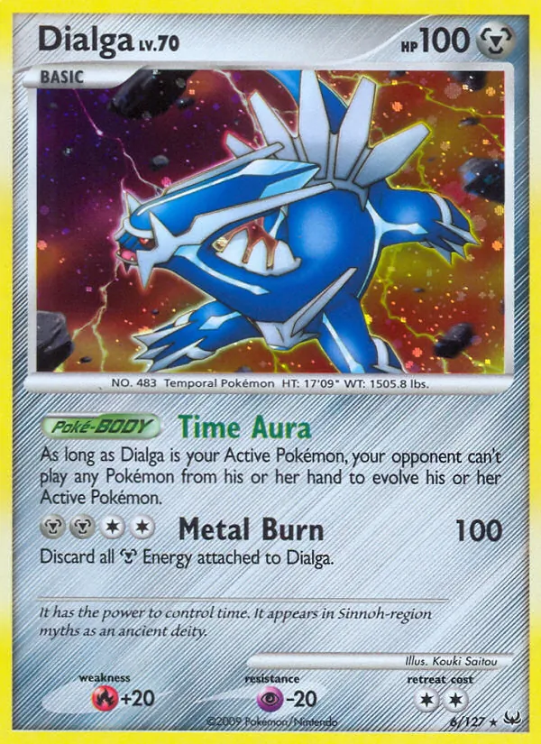 Dialga - Platinum Pokemon Card
