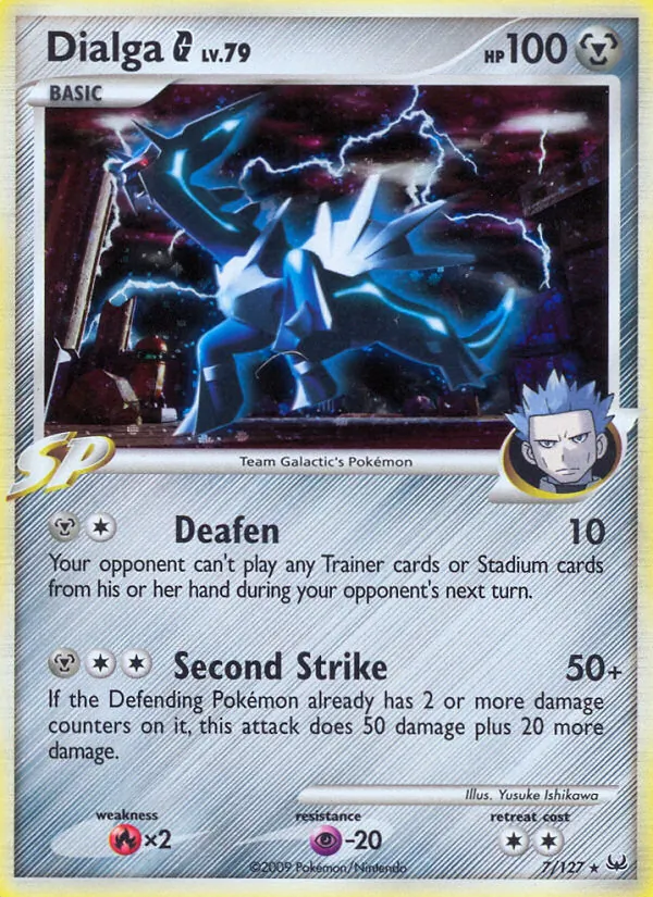 Dialga G - Platinum Pokemon Card