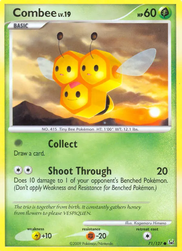 Combee - Platinum Pokemon Card