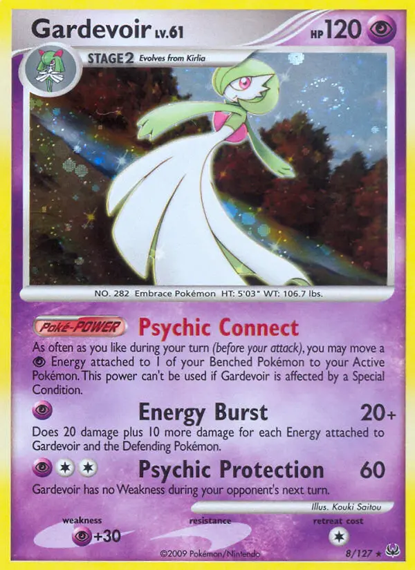 Gardevoir - Platinum Pokemon Card