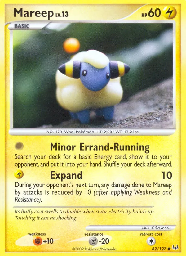 Mareep - Platinum Pokemon Card