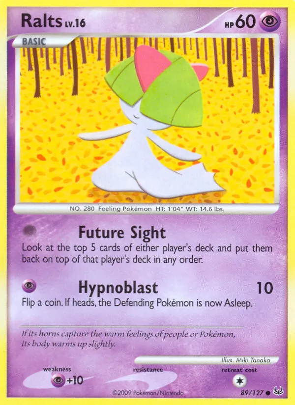 Ralts - Platinum Pokemon Card