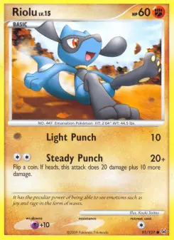 Riolu - Platinum