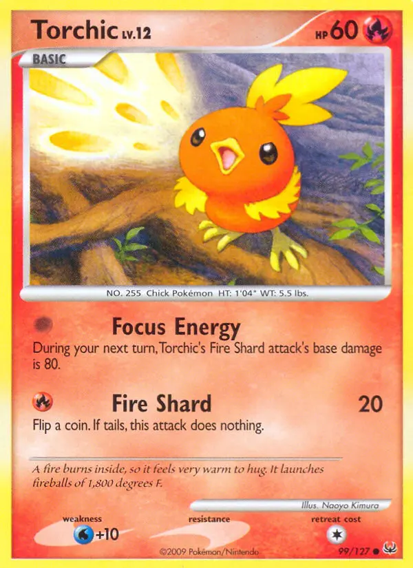 Torchic - Platinum Pokemon Card