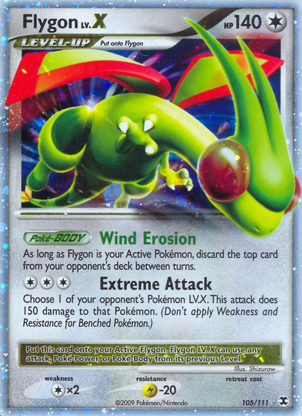 Flygon - Rising Rivals Pokemon Card