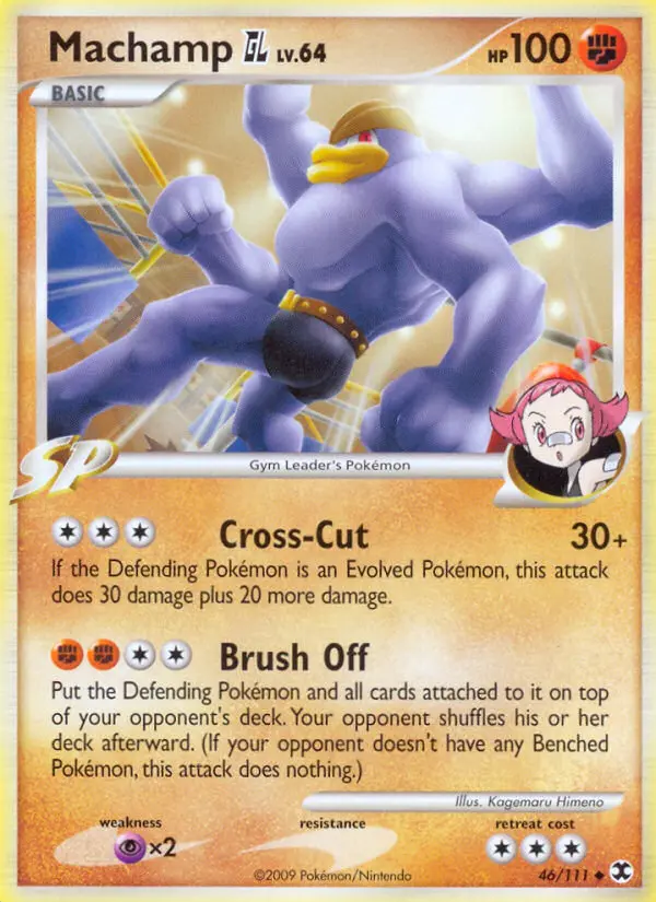 Machamp GL - Rising Rivals Pokemon Card