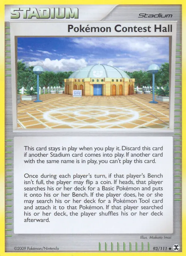Pokémon Contest Hall - Rising Rivals Pokemon Card