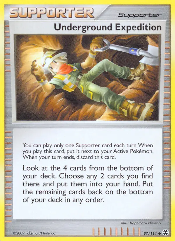 Underground Expedition - Rising Rivals Pokemon Card