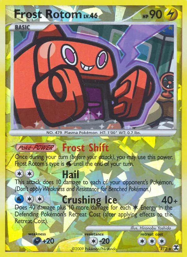 Frost Rotom - Rising Rivals Pokemon Card