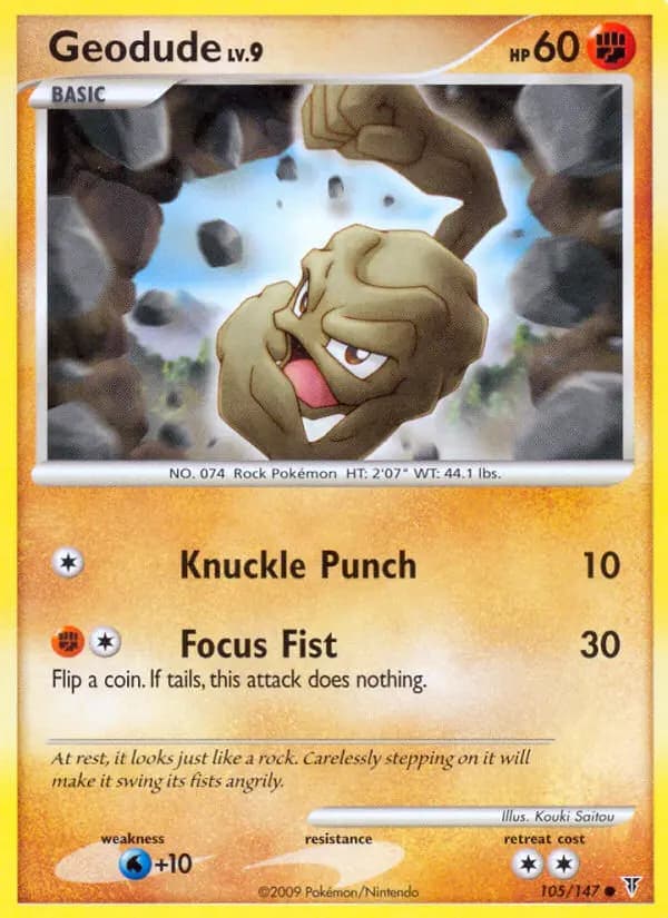 Geodude - Supreme Victors Pokemon Card