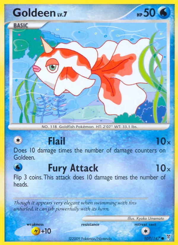 Goldeen - Supreme Victors Pokemon Card