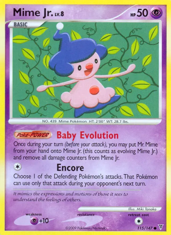 Mime Jr. - Supreme Victors Pokemon Card