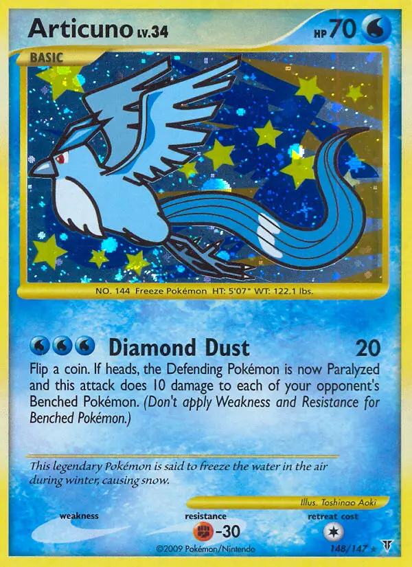 Articuno - Supreme Victors Pokemon Card