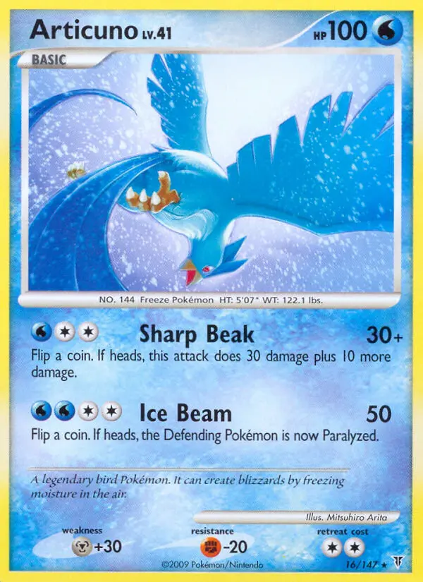 Articuno - Supreme Victors Pokemon Card