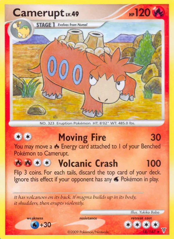 Camerupt - Supreme Victors Pokemon Card