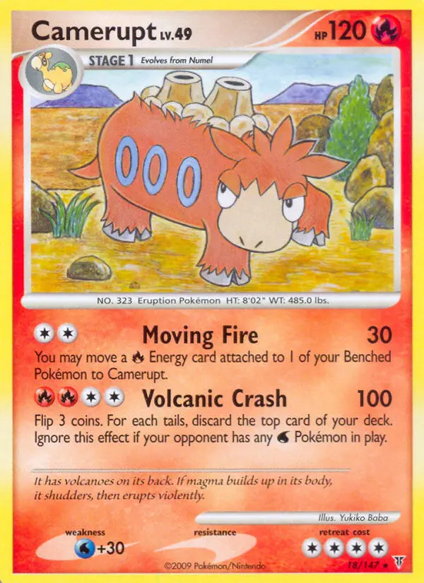 Camerupt - Supreme Victors Pokemon Card