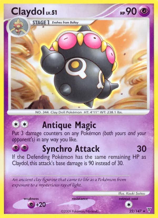 Claydol - Supreme Victors Pokemon Card
