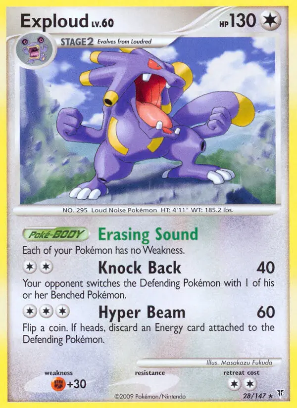 Exploud - Supreme Victors Pokemon Card