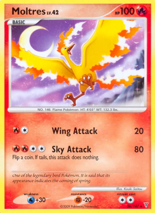 Moltres - Supreme Victors Pokemon Card