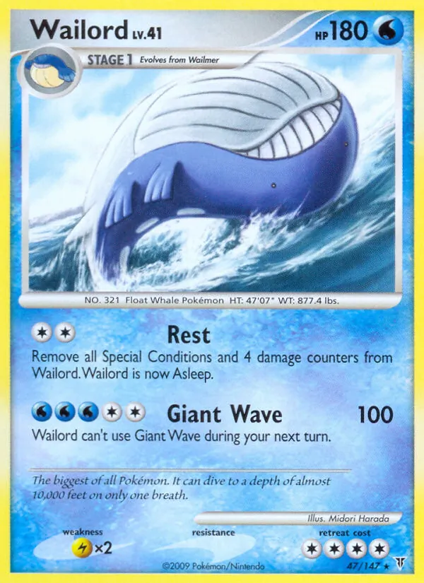 Wailord - Supreme Victors Pokemon Card
