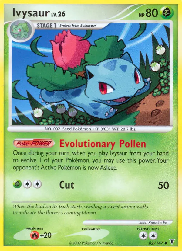 Ivysaur - Supreme Victors Pokemon Card