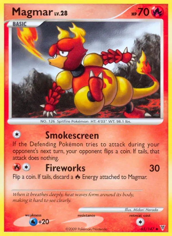 Magmar - Supreme Victors Pokemon Card
