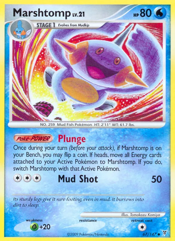 Marshtomp - Supreme Victors Pokemon Card