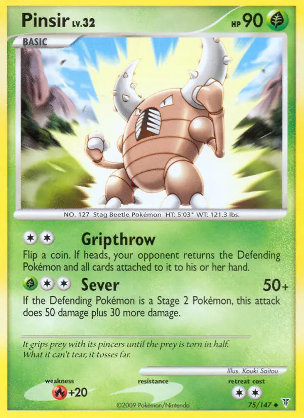 Pinsir - Supreme Victors Pokemon Card