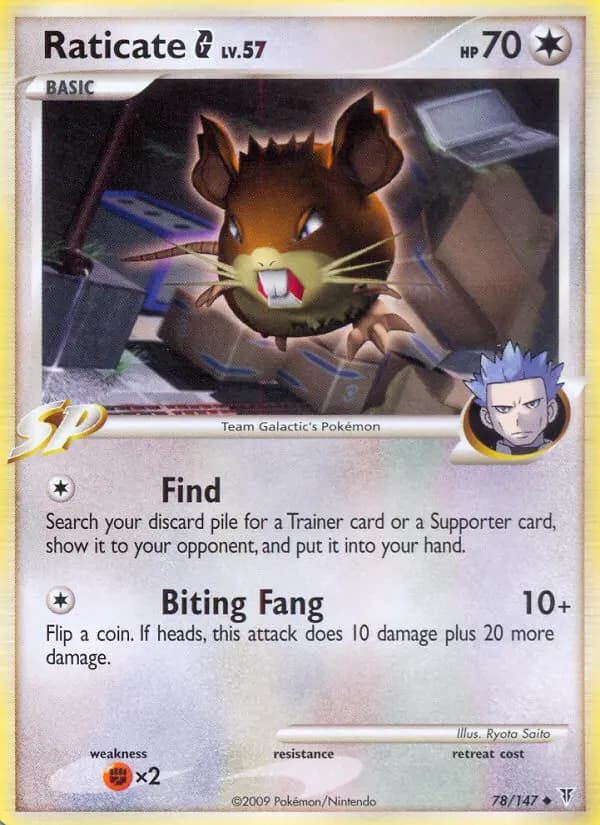Raticate G - Supreme Victors Pokemon Card