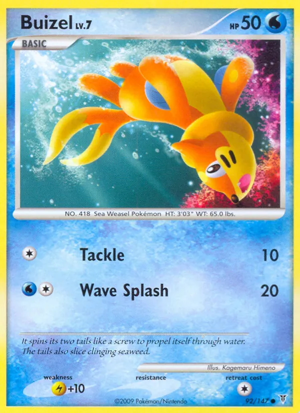 Buizel - Supreme Victors Pokemon Card