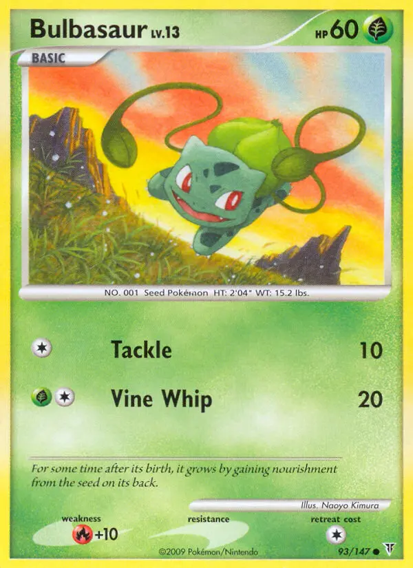 Bulbasaur - Supreme Victors Pokemon Card