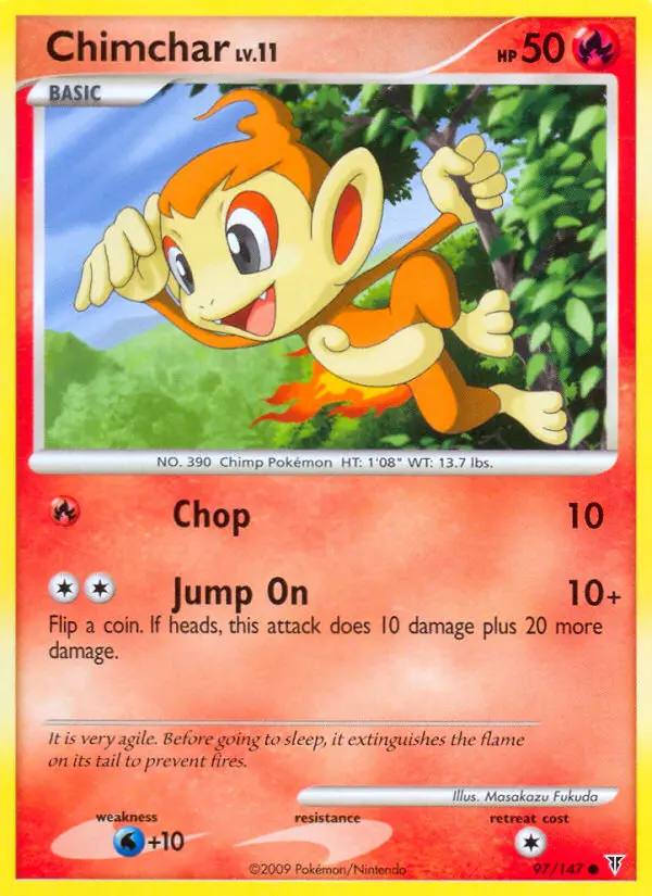 Chimchar - Supreme Victors Pokemon Card