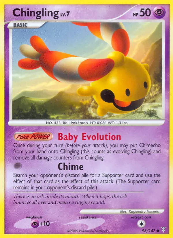 Chingling - Supreme Victors Pokemon Card