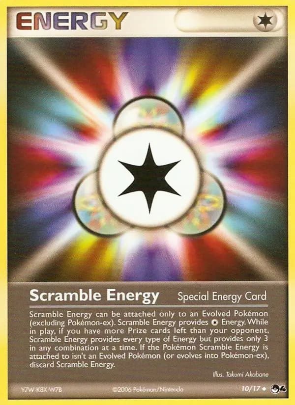 Scramble Energy - POP Series 4 Pokemon Card