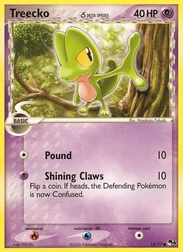 Treecko δ - POP Series 4 Pokemon Card