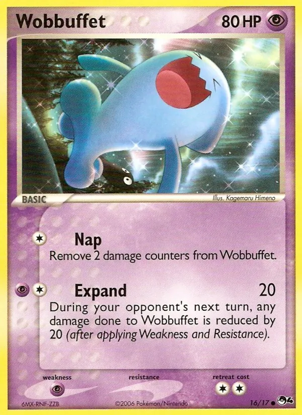 Wobbuffet - POP Series 4 Pokemon Card
