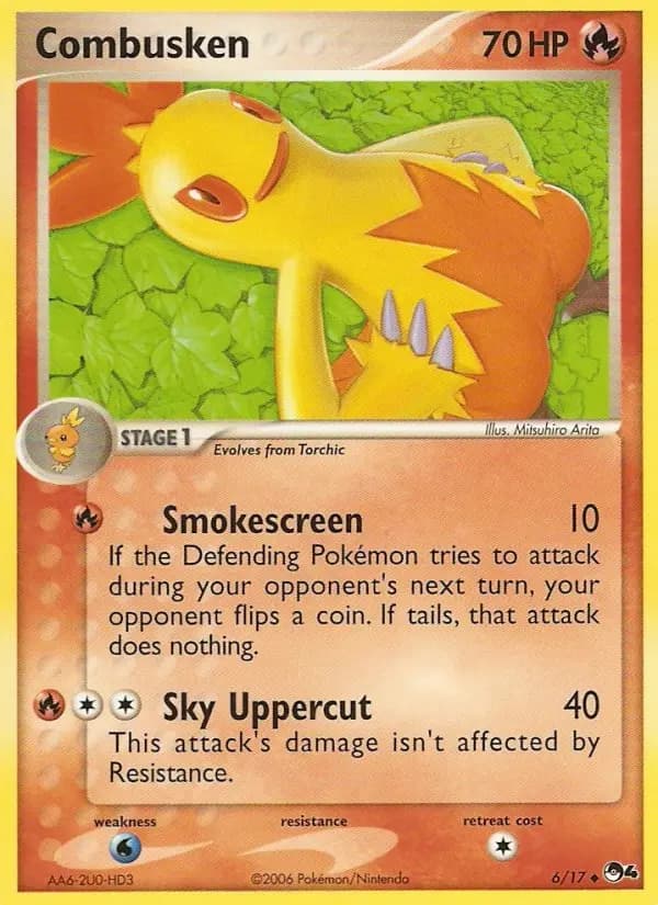 Combusken - POP Series 4 Pokemon Card